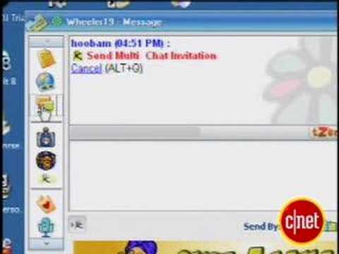 ICQ Chat-page