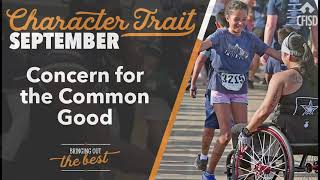 Character Education, Secondary | Common Good