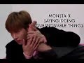monsta x saying/doing questionable things