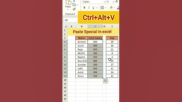 Multiply Salary with Working Days in a unique way in excel tips and tricks #excel #exceltips