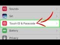 How To Fix Touch iD & Passcode Not Showing In Settings Easy Fix 2019