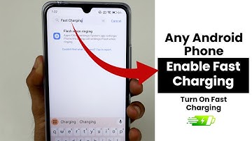 Enable Super Fast Charging In Android | Turn ON Fast Charging