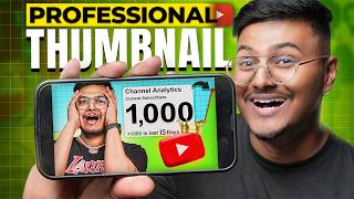 How to Make Thumbnails for YouTube Videos (FREE) | Canva Thumbnail Tutorial ?