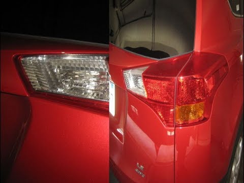 Замена задних ламп в Toyota RAV4  Своими Руками!