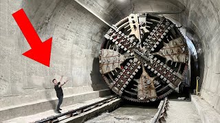 I used a HUGE Tunnel Boring Machine!