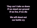 Skillet - Battle Cry (Lyrics)