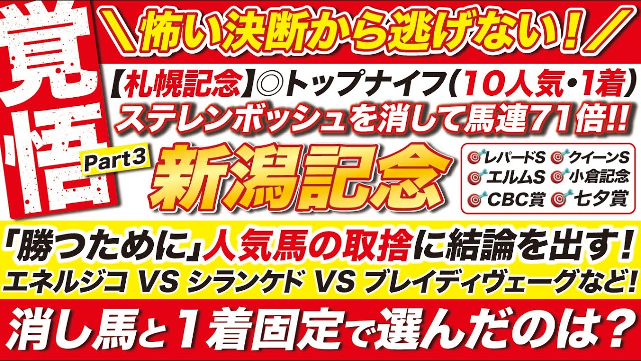 🎯 Decisions to win! → [Niigata Memorial 2025 Predictions] Decide