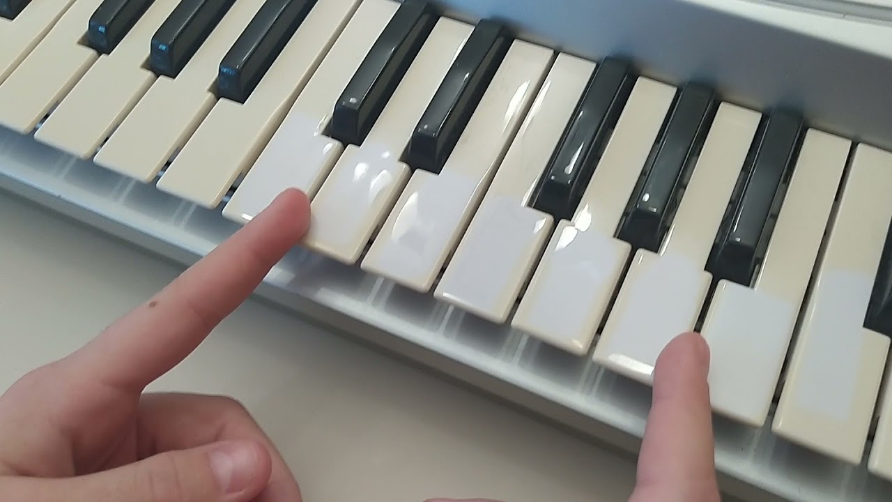 Как научиться играть на пианино Калинка-Малинка - YouTube