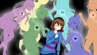 Undertale Human Souls Speedpaint Youtube