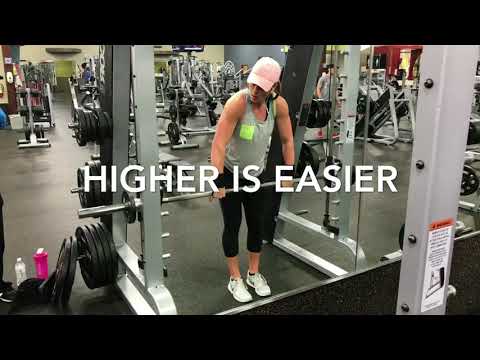 Smith machine explosive push ups