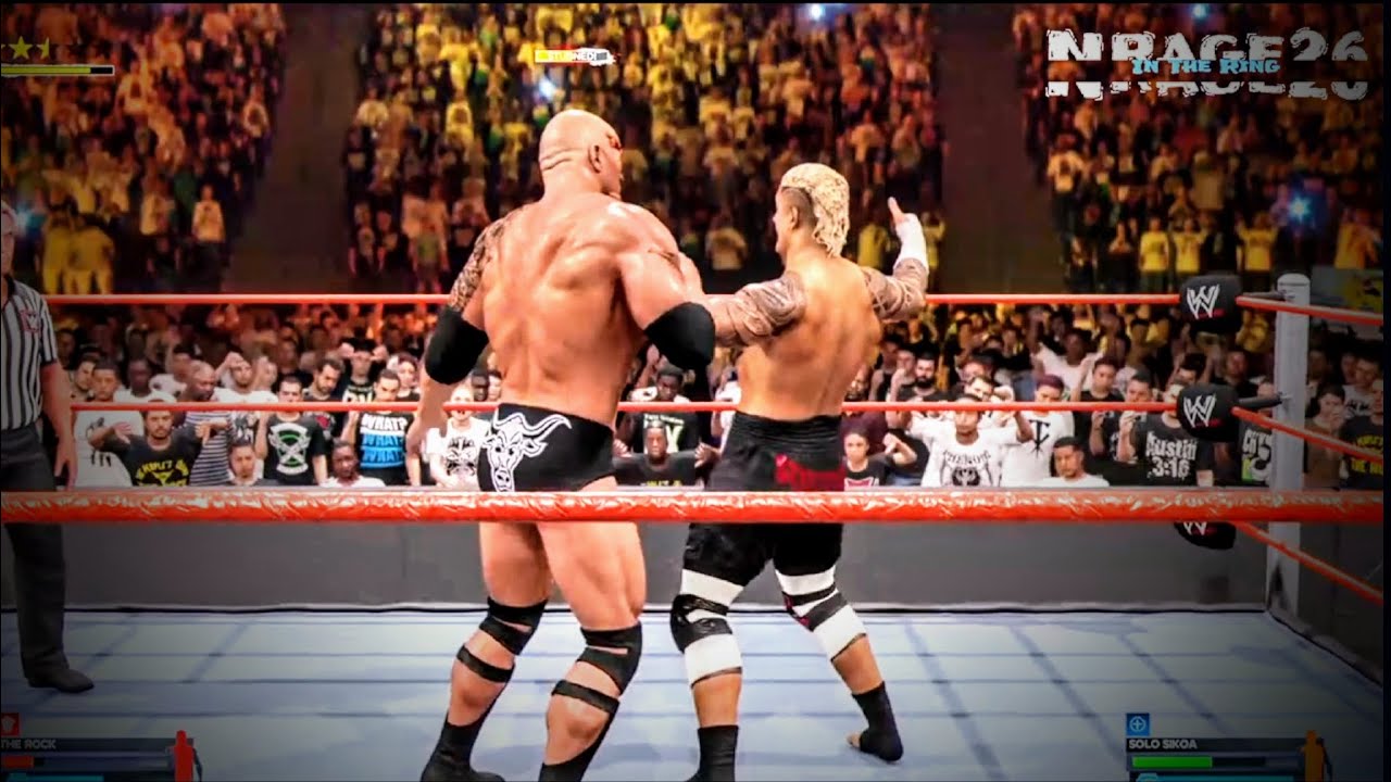 Acting Tribal Chief Solo Sikoa Vs The Final Boss The Rock BLOODLINE RULES‼️