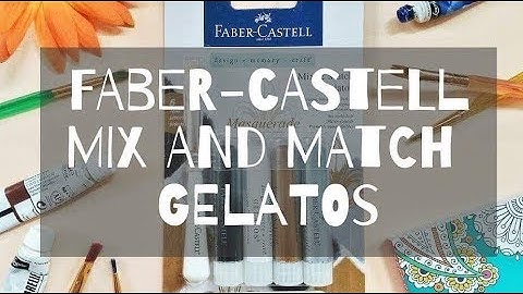 Faber-Castell Mix and Match Gelatos