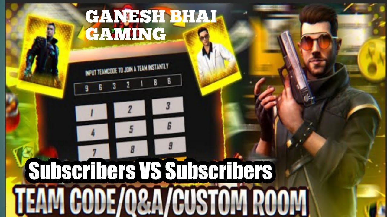 Free Fire Live In Telugu // Subscribers Vs SUBSCRIBERS - YouTube