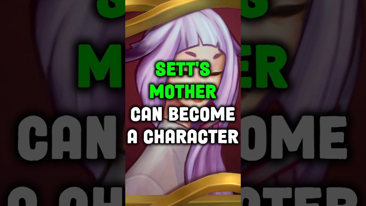 SETT'S MOM IS GOING TO RELEASE AS A CHAMPION?