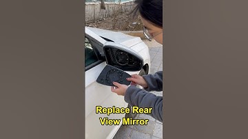 Replace rearview mirror yourself #driving #cardriving #car #skills #learncar #driven #tips #learncar