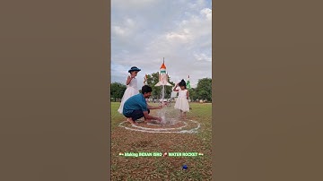 indian 🇮🇳 ISRO 🚀water rocket making...#isro #rocket #viral