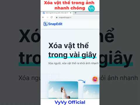 Cách xóa vật