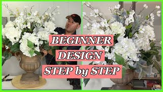 FLORAL DESIGN DIY FOR BEGINNERS  \/ Easy Floral Arranging Hacks \/ Ramon At Home