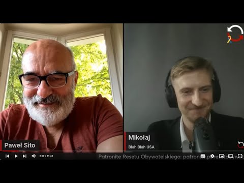 O kanale YT BlahBlahUSA z Mikołajem rozmawia Paweł Sito #CodziennikResetu [POWTÓRKA]