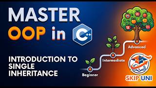 Lec-11: Introduction to Single Inheritance with Examples | OOP Concepts | @SkipUNI