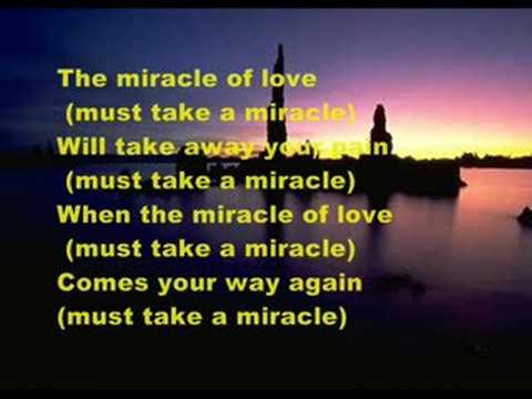 THE MIRACLE OF LOVE - EURYTMICS