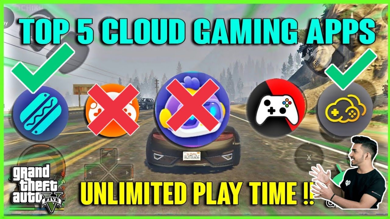 Top 5 Best Cloud gaming Apps For GTA V | Top 5 best Free cloud gaming apps