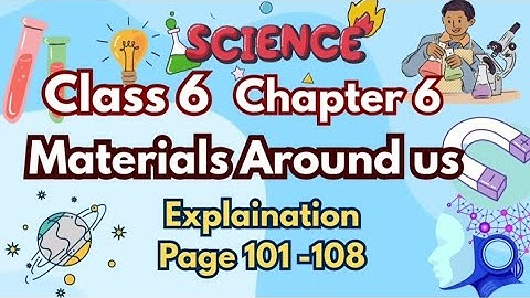 Class 6 Science Chapter 6 | Material Around Us | NCERT Curiosity | Easy Explanation"
