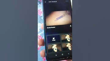 How To Set/Add Thumbnail In YouTube Videos On Android Using Youtube Studio || #shorts