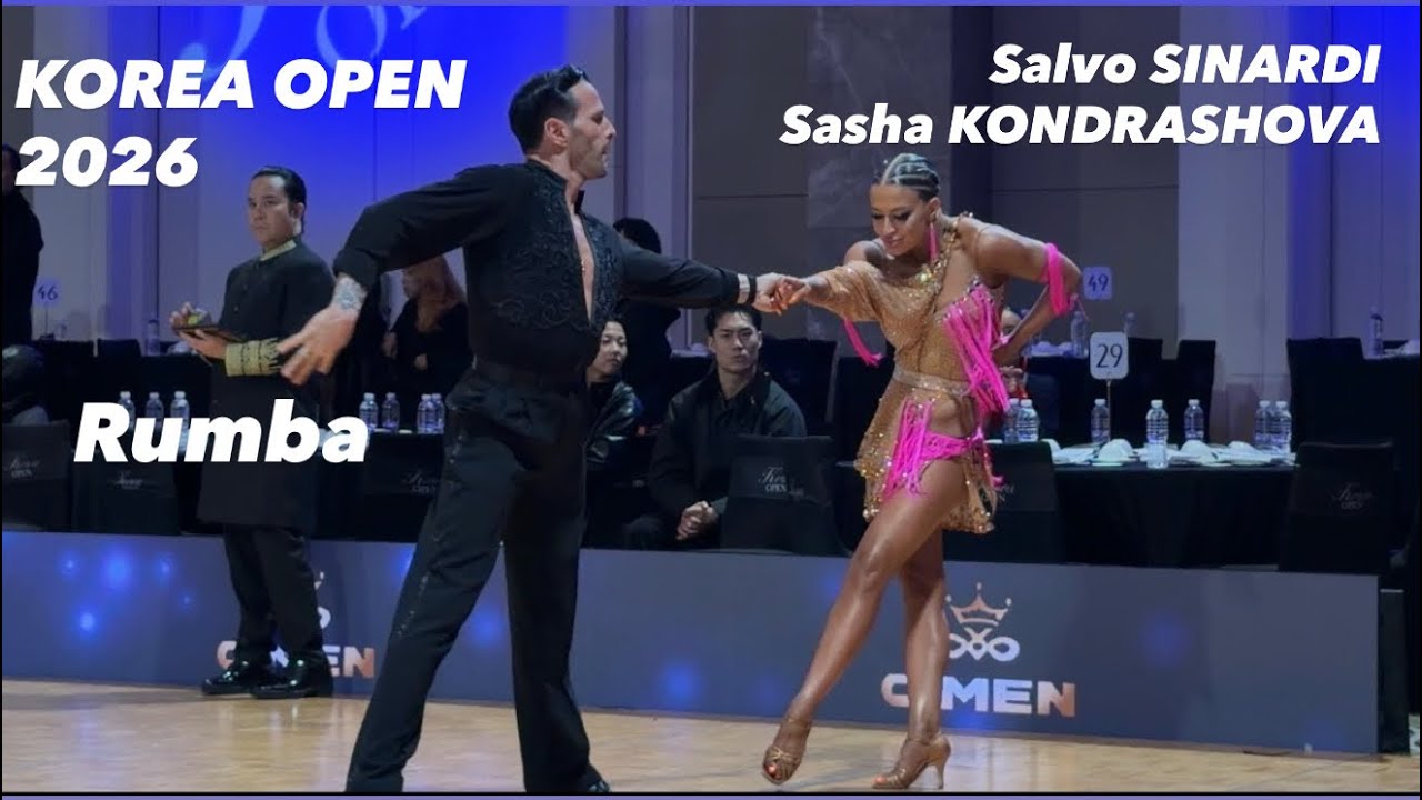 Salvo Sinardi- Sasha Kondrashova | Korea Open 2026 | Rumba | Professional Latin 