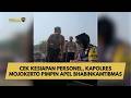 CEK KESIAPAN PERSONEL, KAPOLRES MOJOKERTO PIMPIN APEL BHABINKAMTIBMAS
