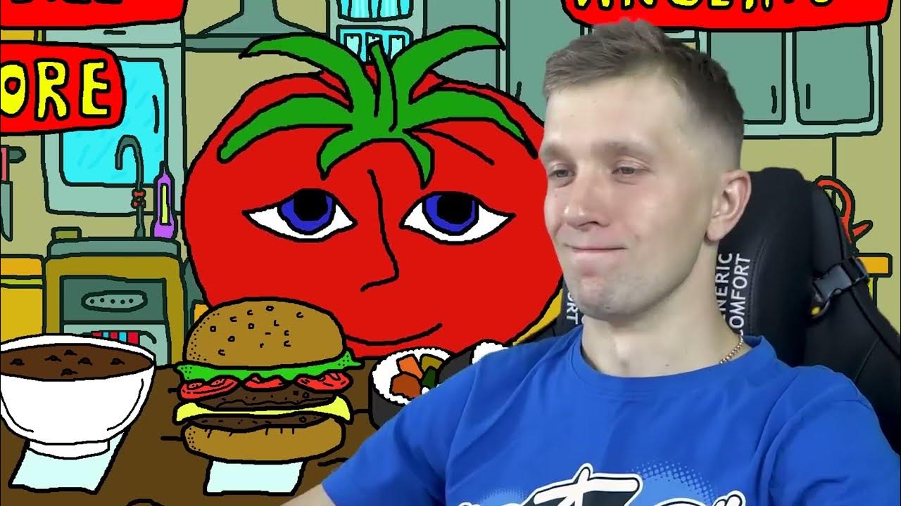 ГОЛОДНЫЙ ПОМИДОР ! - YouTube
