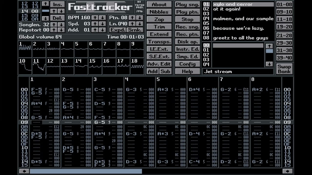 Jet Stream by Xyce (XM) (FT2-Clone)