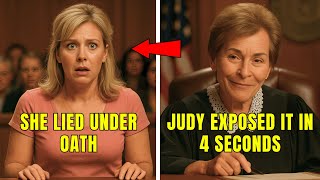 Judge Judy Caught the LIE in 4 Seconds — Karen Froze