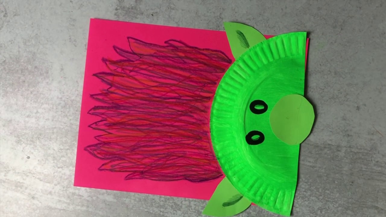 Paper Plate Troll Craft for Kids by Waterford UPSTART 
