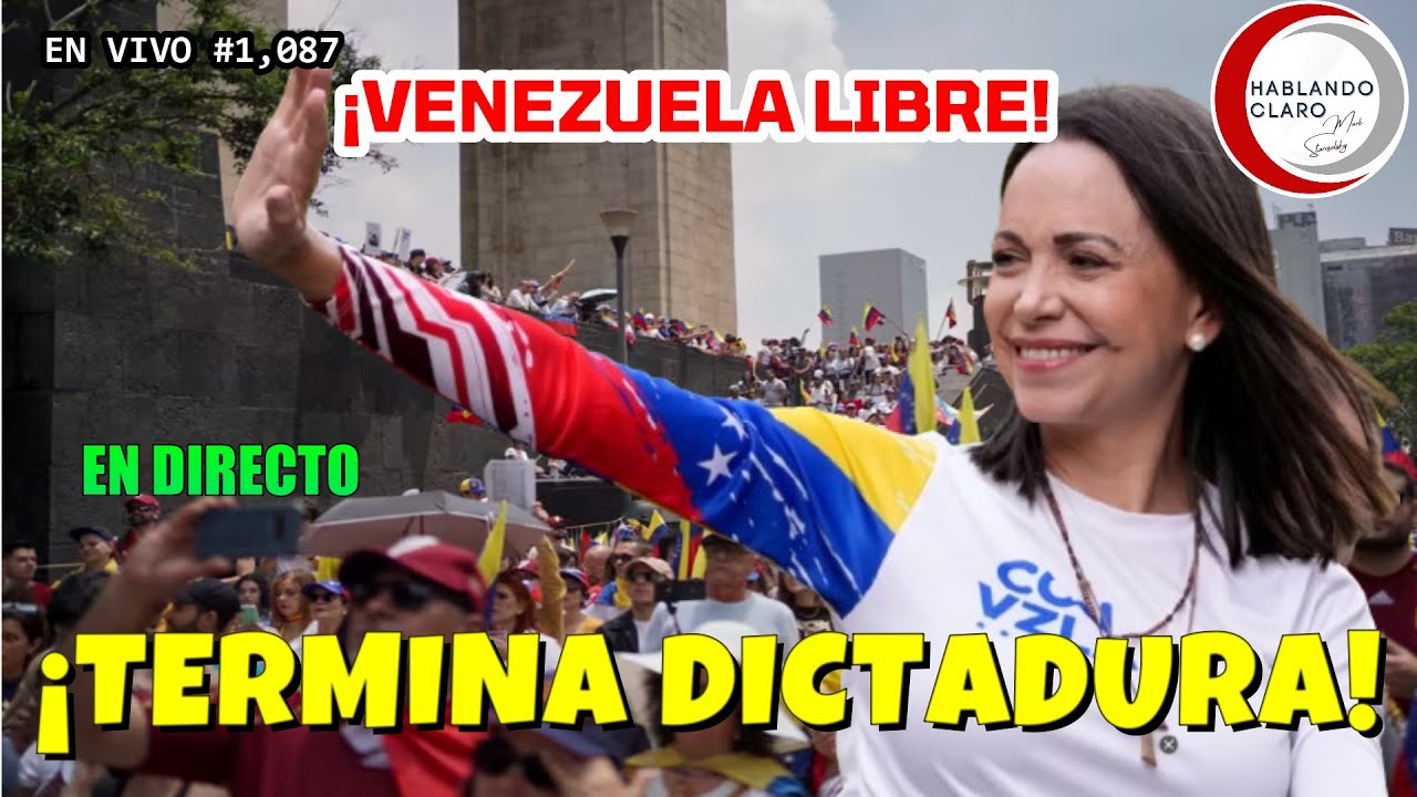⁣VENEZUELA LIBRE. ¡TODOS A LA CALLE! con MARÍA CORINA MACHADO