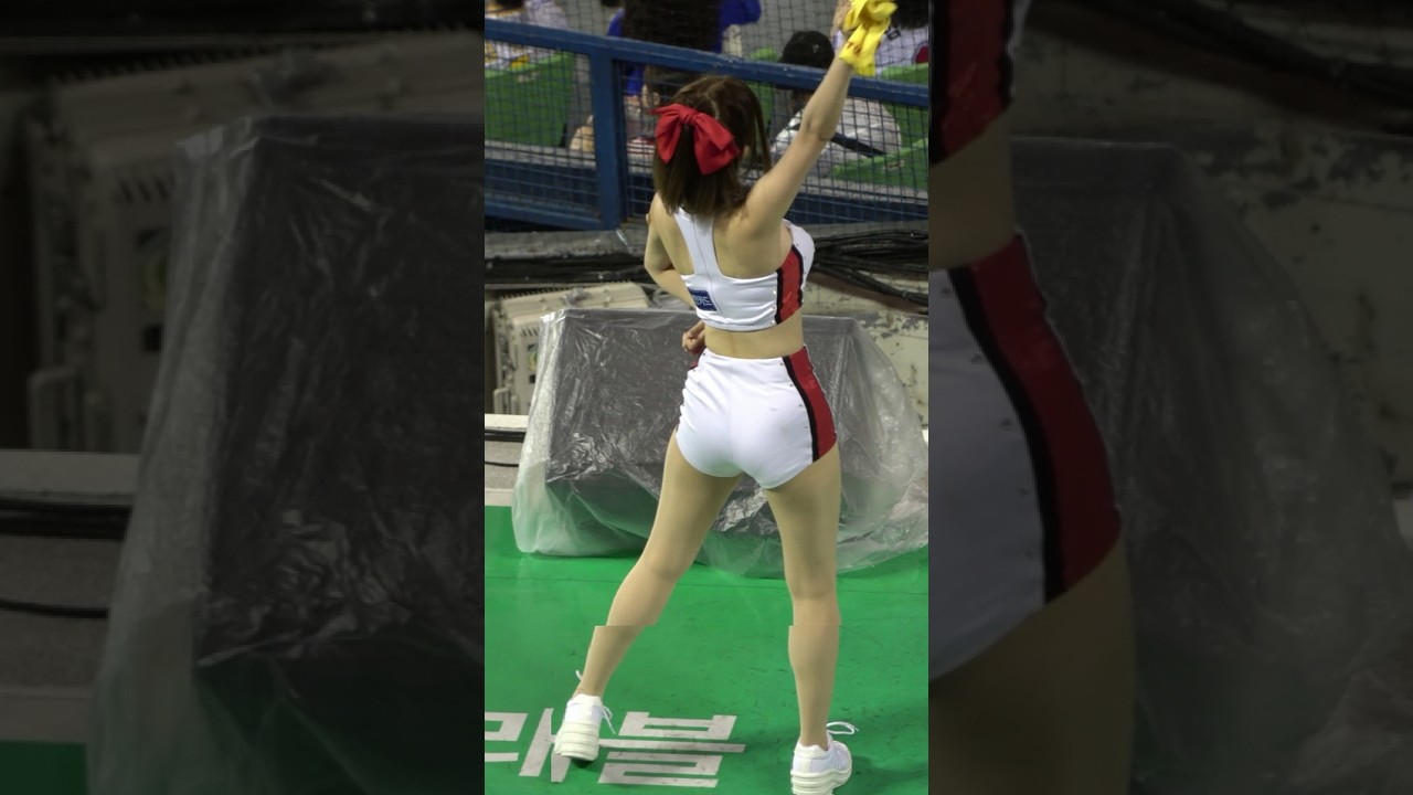 깜찍단발👩이주은 치어리더 포커스 직캠🎥LG트윈스 홈경기 응원단