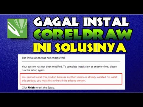 Tutorial Coreldraw | Gagal  Instal Coreldraw  di Windows? Ini Solusianya