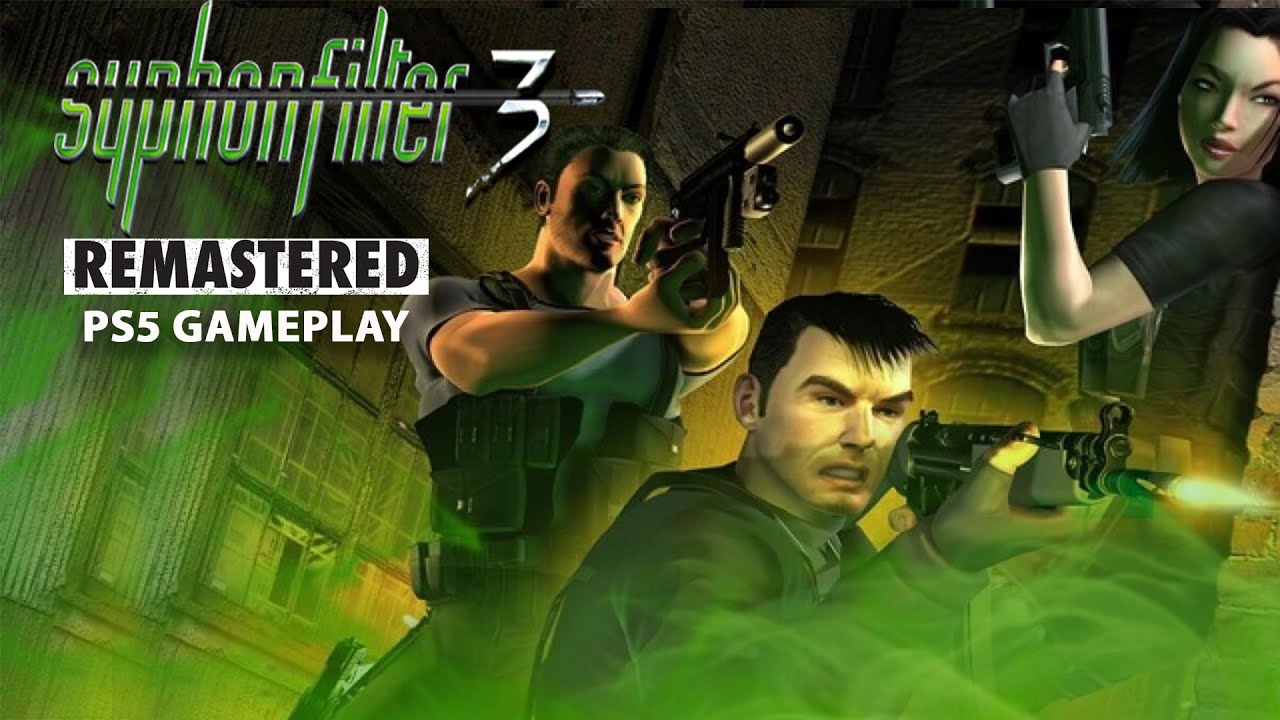 Syphon Filter 3 PS5  Syphon Filter 3 Remastered PS5 