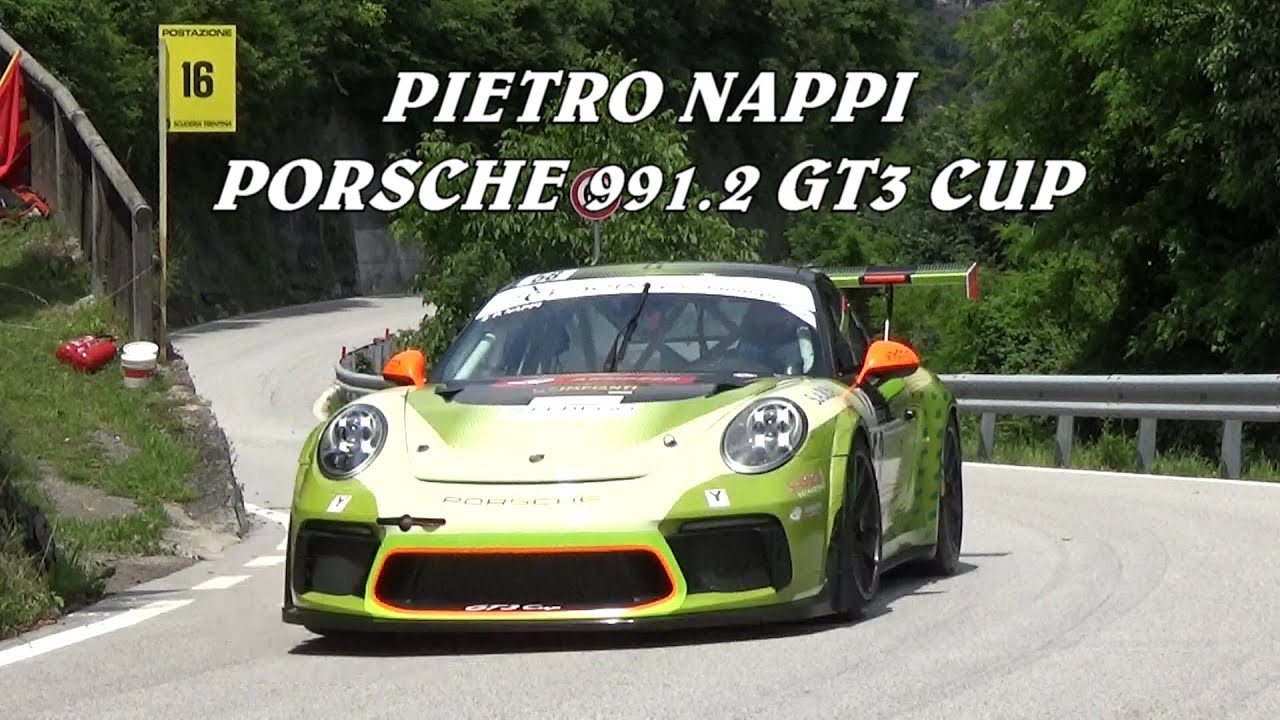 SALITA TRENTO - BONDONE 2024 | PIETRO NAPPI | PORSCHE 991.2 GT3 CUP | VIDEO BELLUNOVIDEO