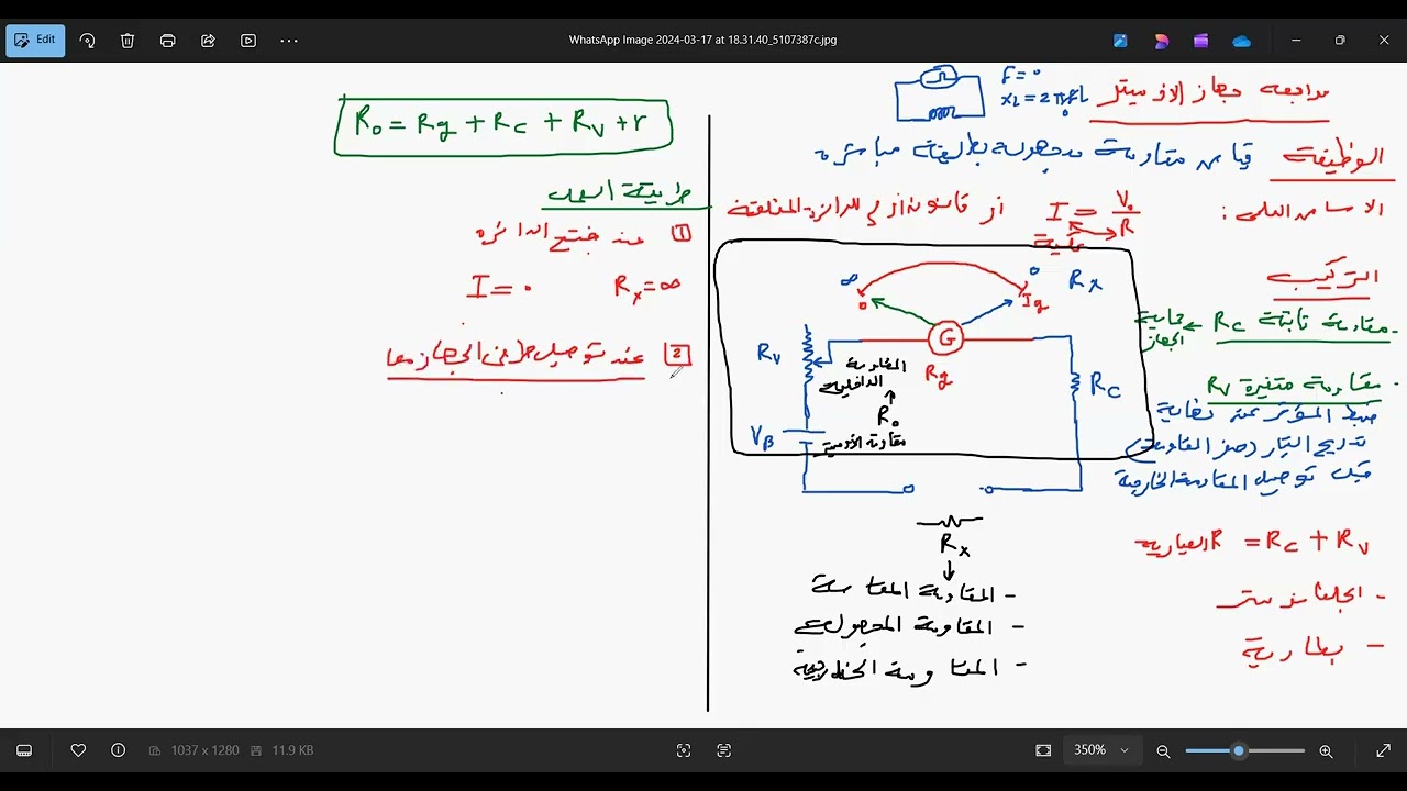 مراجعه الأوميتر