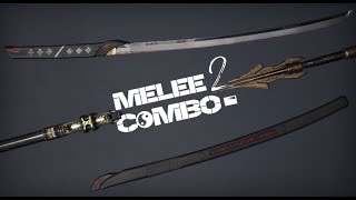 Unreal Engine MarketPlace - Melee Combo Animations vol 2