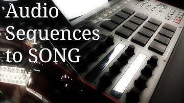 MPC X - Best tutorial how to make a full song with Audio Tracks (2020)