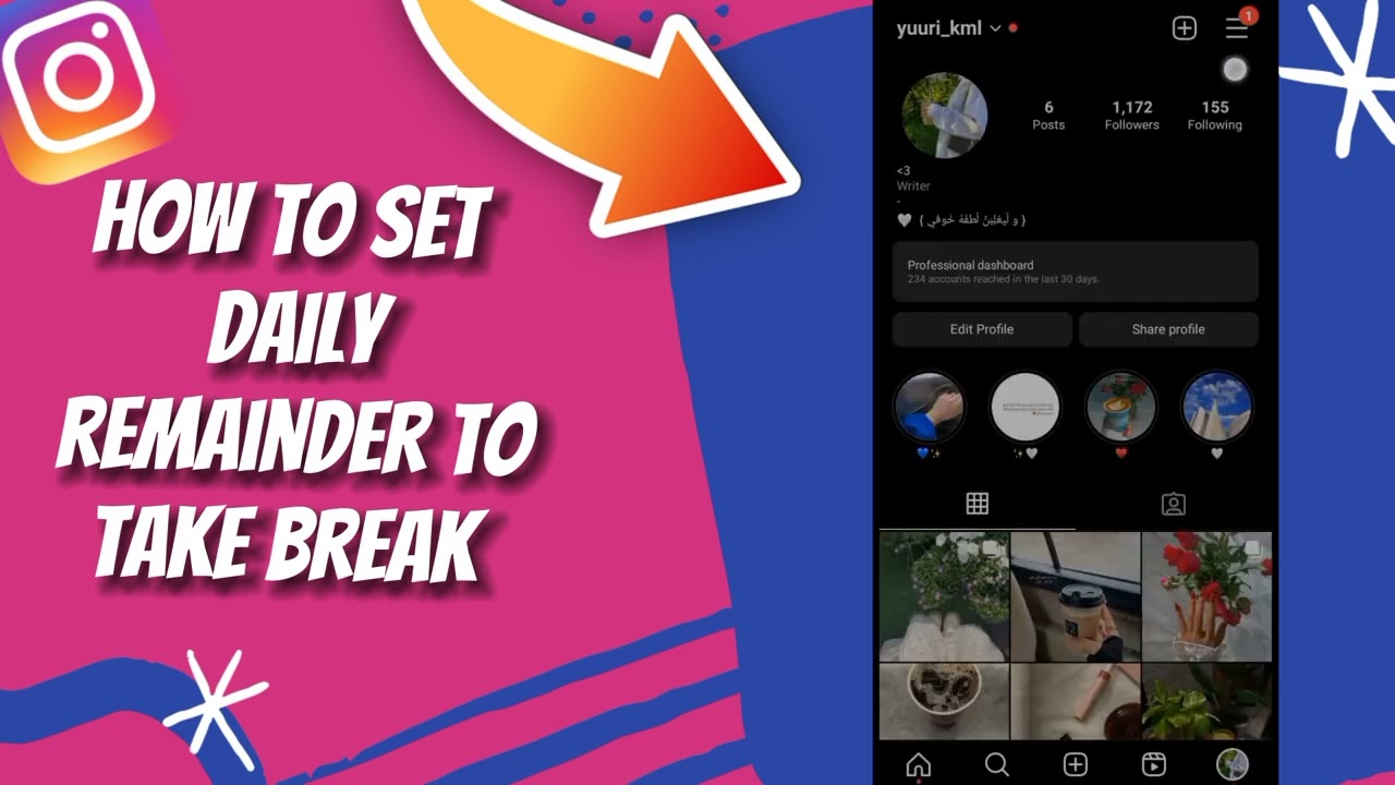 How to Set Daily Reminder to Take Break on Instagram on Any Android Phone - Easy and Quick