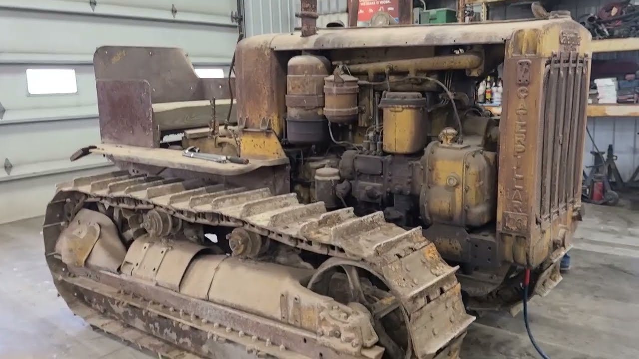 Will It Start After Sitting for 25 Years??? Caterpillar D6 