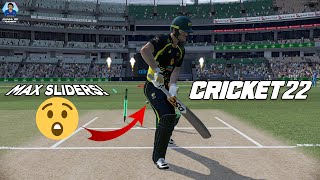 Khatam! ☠ - Maxing Out All Sliders in Cricket 22