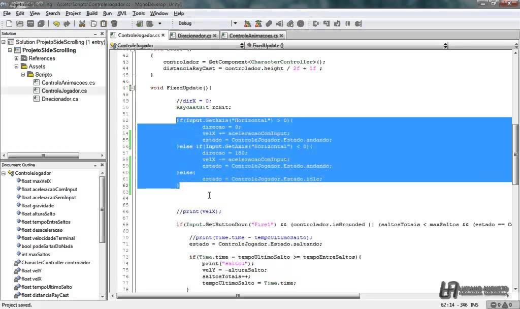 Unity 3D - Side Scrolling - YouTube