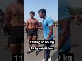 118 kg to 69 kg  49 kg weight loss karke indian army ka sapna viral viralshorts 
