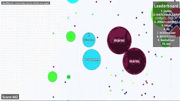 How to get on the leaderboard in just minutes?! (#1 Agar.io Moments)