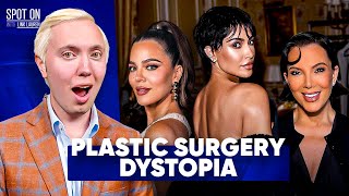 Kim Kardashian Khloe Kardashian and Kris Jenner All Morph Into Same Person After Plastic Surgery