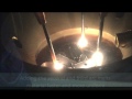 Melting of molybdenum with an arc melting furnace